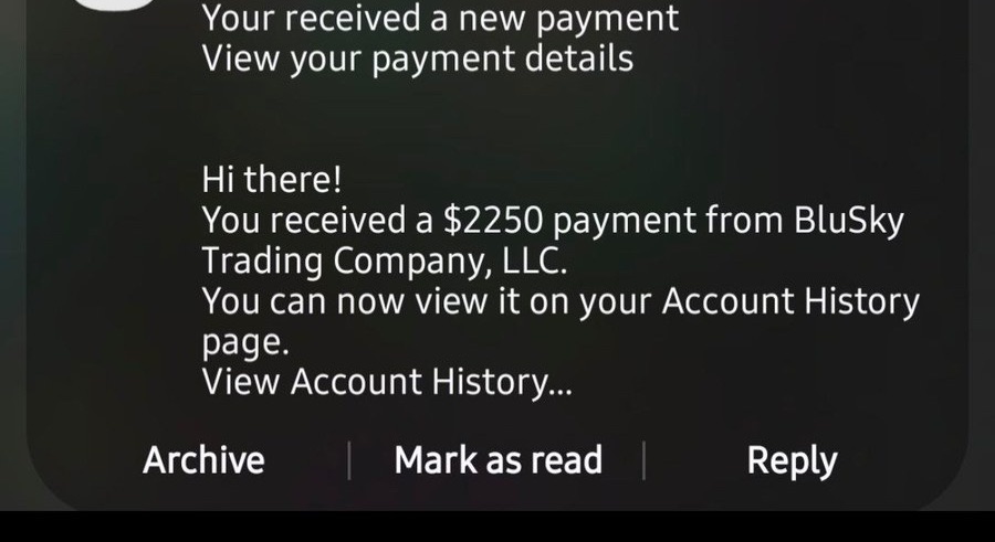 Receipt from Huda