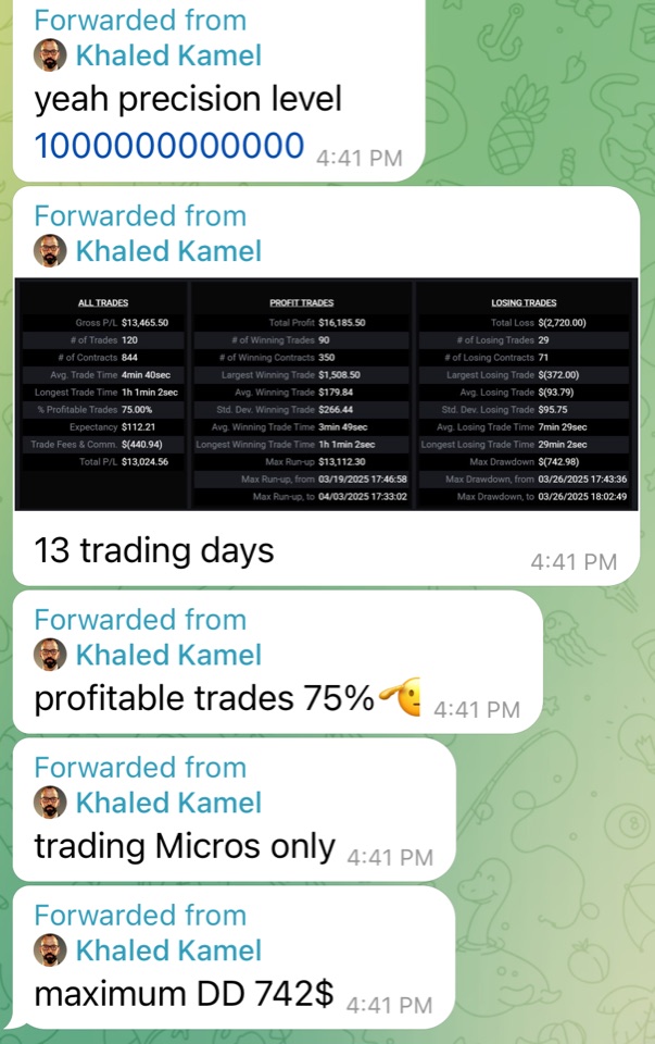 Receipt from Khaled Kamel