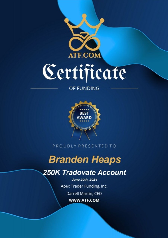 Receipt from Branden Heaps