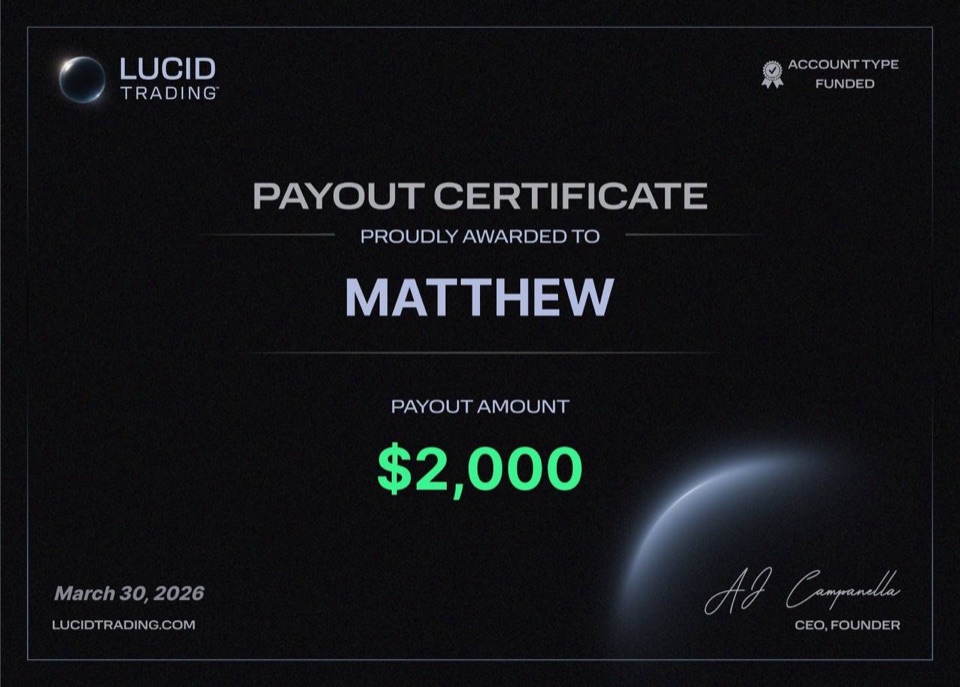 Receipt from Matthew