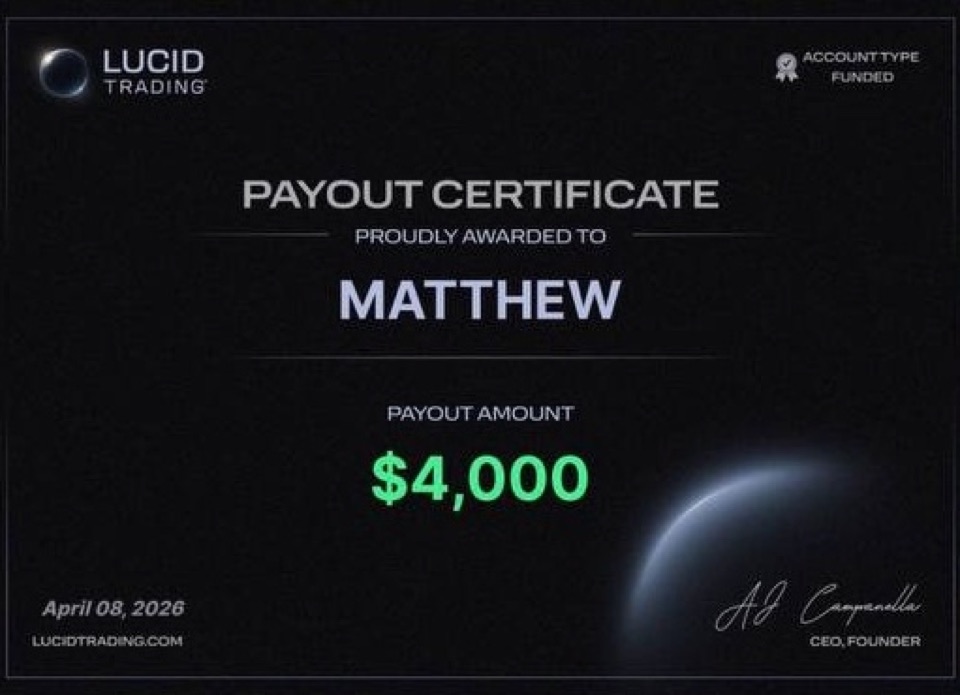 Receipt from Matthew