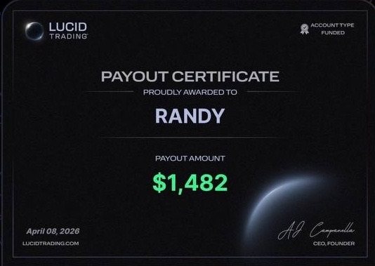 Receipt from Randy Ramos