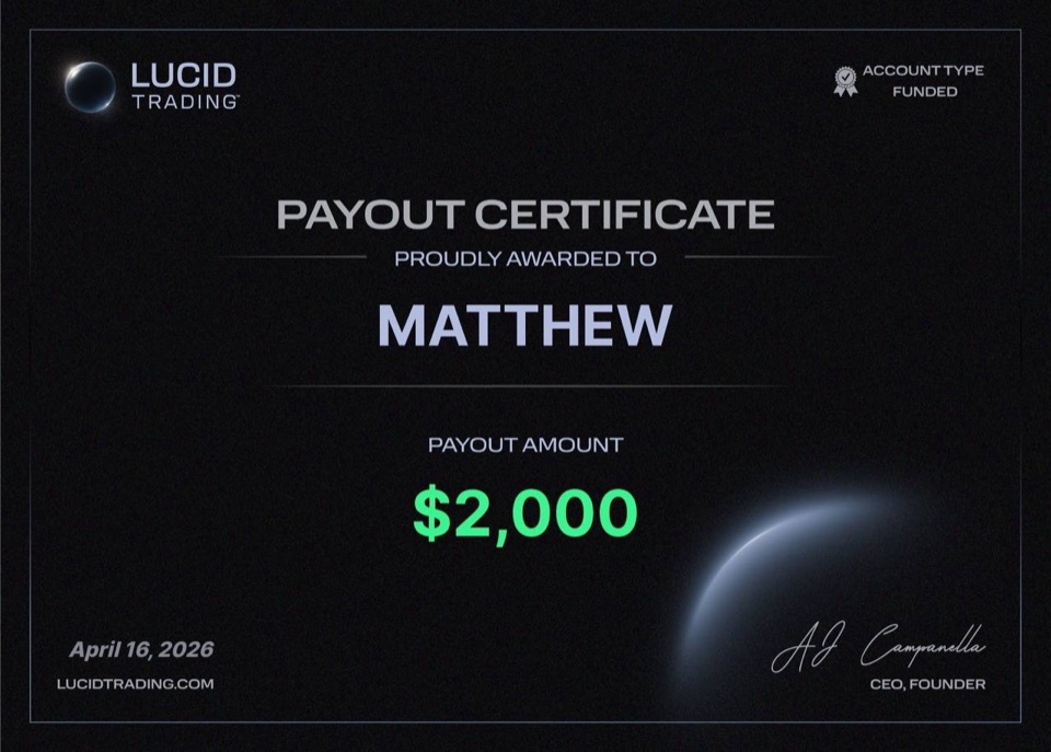 Receipt from Matthew