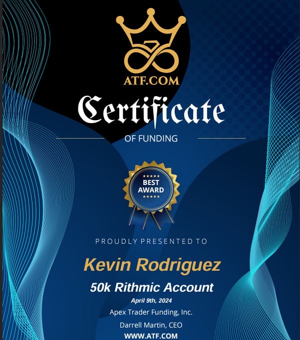 Receipt from Kevin Rodriguez