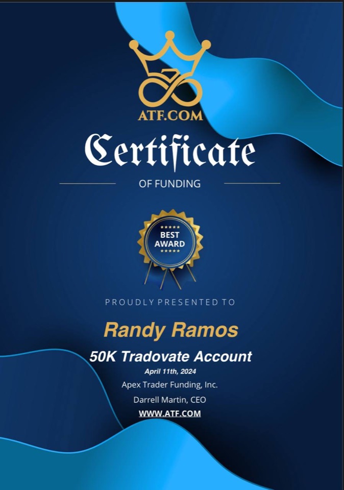 Receipt from Randy Ramos