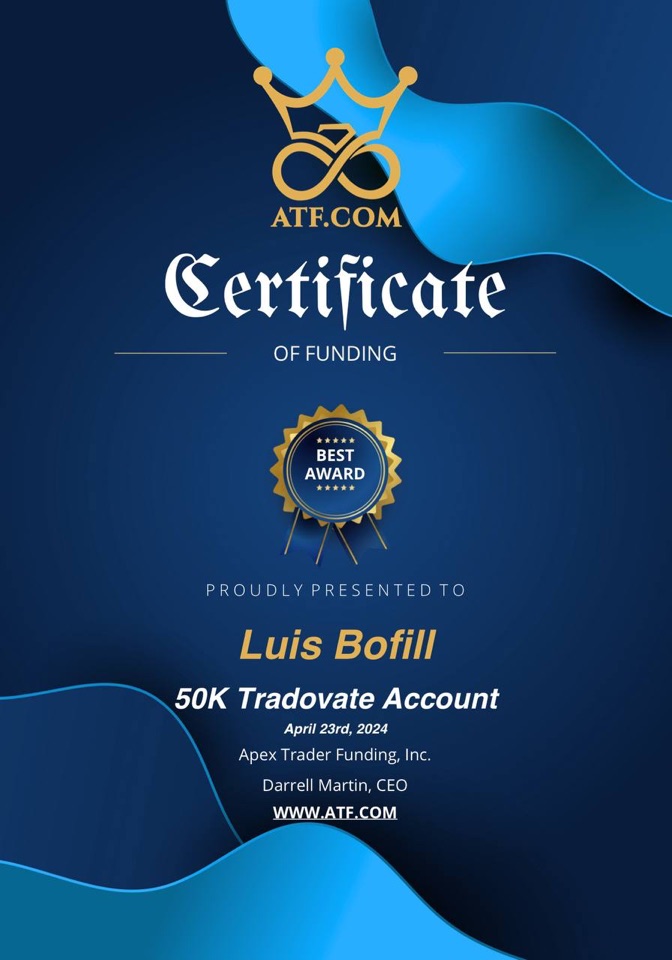 Receipt from Luis Bofill