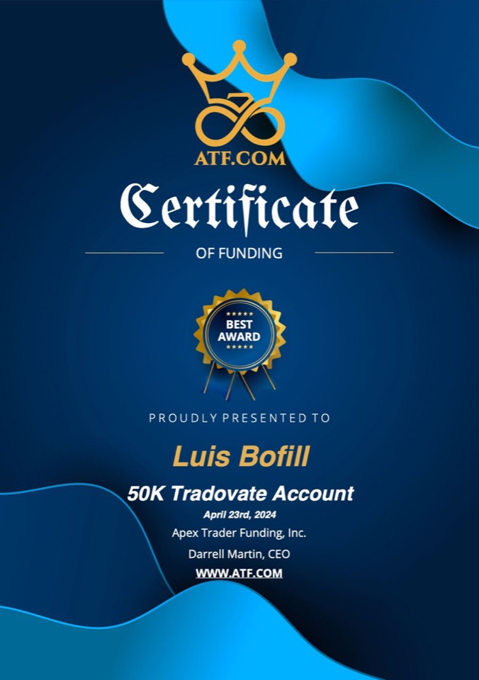 Receipt from Luis Bofill