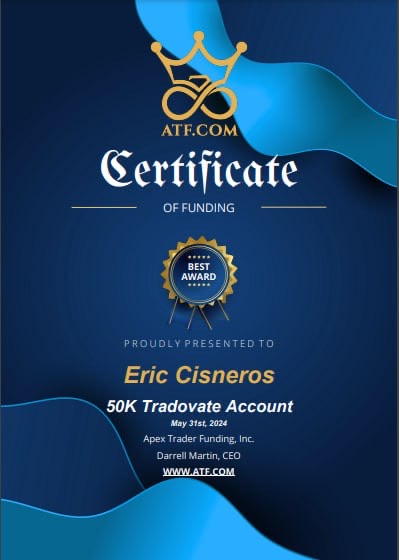 Receipt from Eric Cisneros